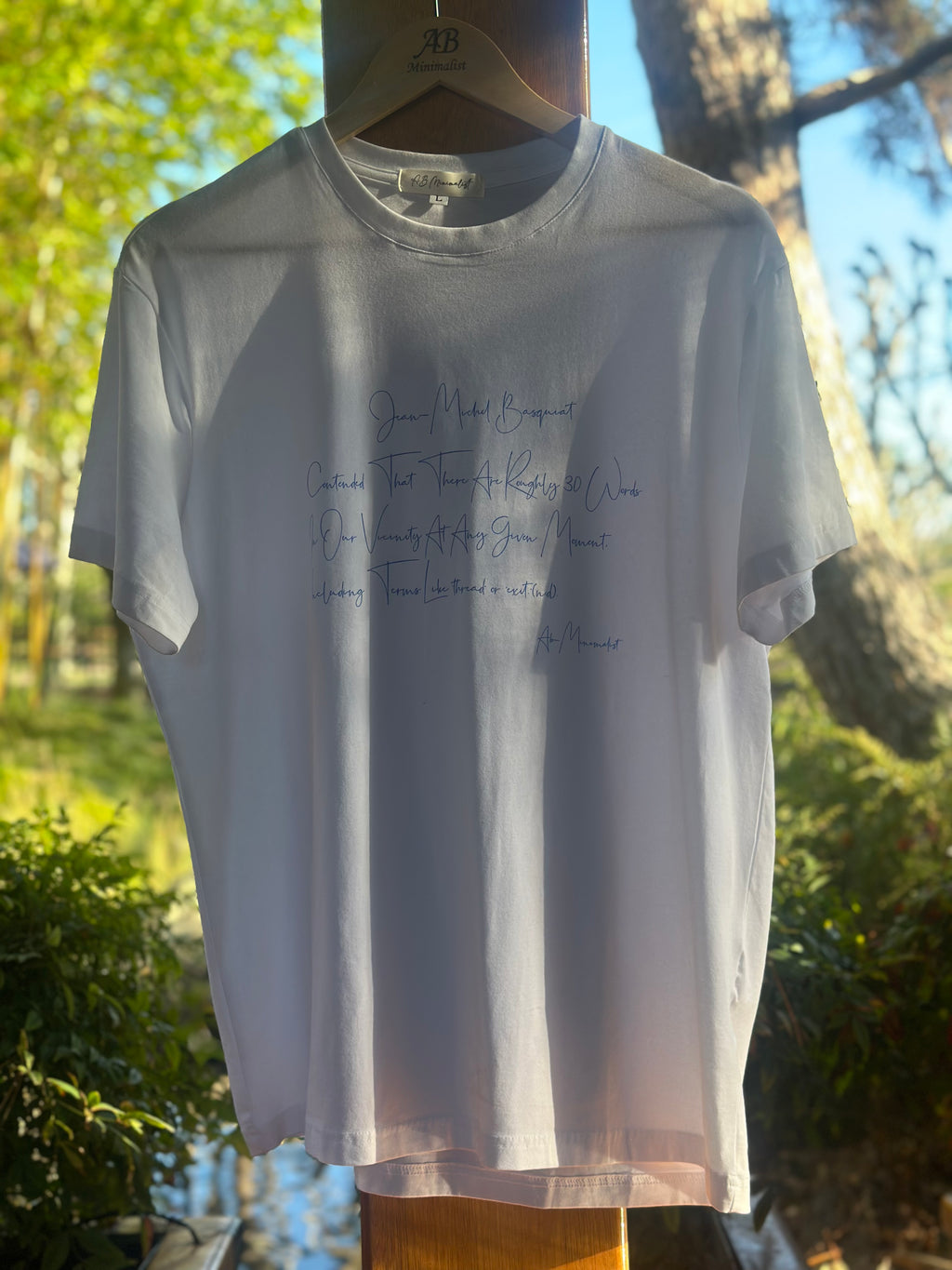 White Tee Shirt Reimagined