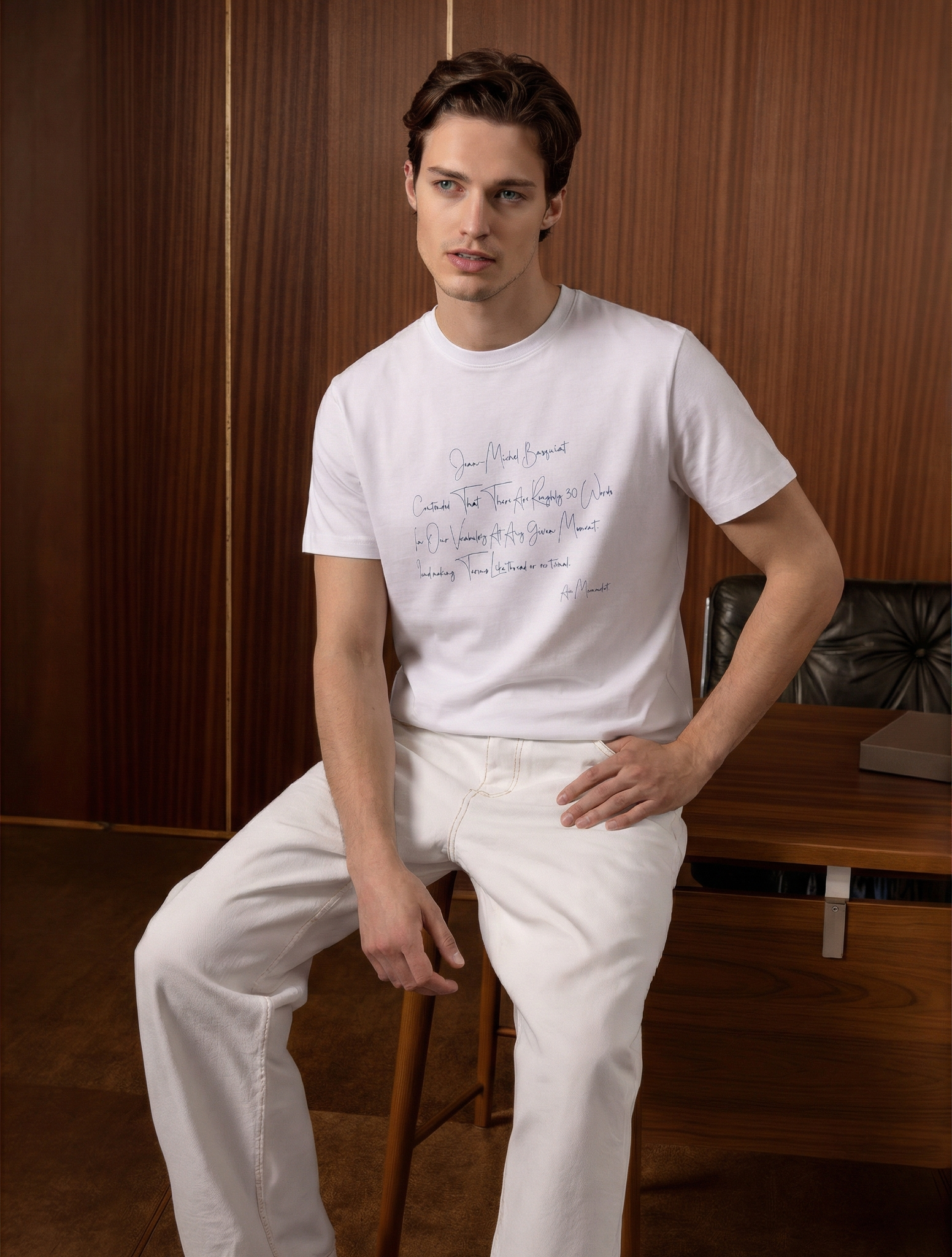 White Tee Shirt Reimagined