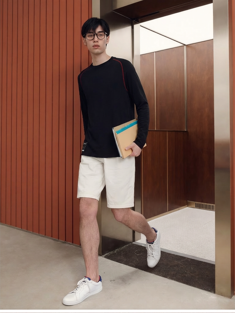 Luxurious Long Sleeves Knit AB minimalist